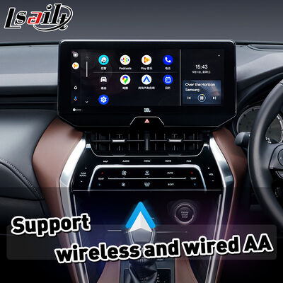Interface Lsailt Android Auto Wireless Carplay pour Toyota Harrier Venza 2020-Présent Support Module Radio