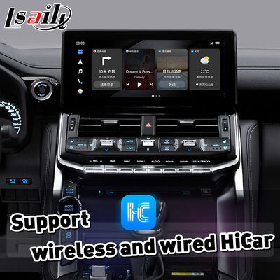 Lsailt Wireless Android Auto Carplay Interface pour 2021-2024 Toyota Land Cruiser 300 GX-R VX-R GR GR-S Sahara ZX VX LC300