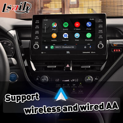Interface Lsailt Android Auto Carplay sans fil pour Toyota Camry Hybrid XSE XLE SL SE XV70 2021-2024