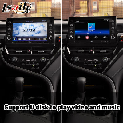 Interface Lsailt Android Auto Carplay sans fil pour Toyota Camry Hybrid XSE XLE SL SE XV70 2021-2024