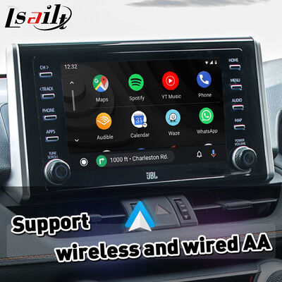 Lsailt Wireless Android Auto Carplay Interface pour le Toyota RAV4 Majesty 2018-2023