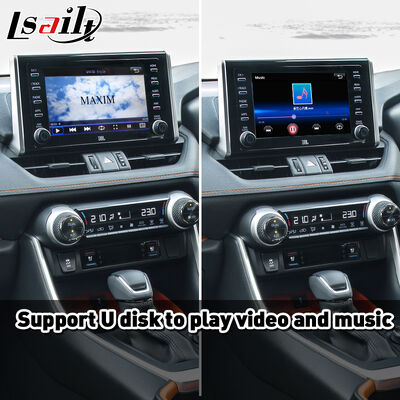 Lsailt Wireless Android Auto Carplay Interface pour le Toyota RAV4 Majesty 2018-2023
