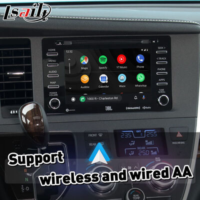Interface Lsailt Android Auto Carplay sans fil pour Toyota Sienna 2018-2020