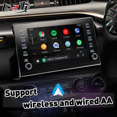 Interface Lsailt sans fil Android Auto Carplay pour Toyota Hilux 2019-Présent