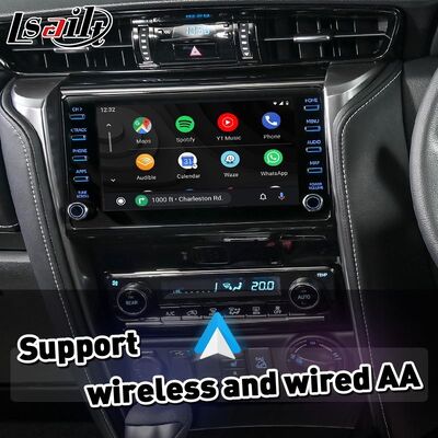 Lsailt Wireless Android Auto Carplay Interface pour le Toyota Fortuner AN160 de 2020 et actuel