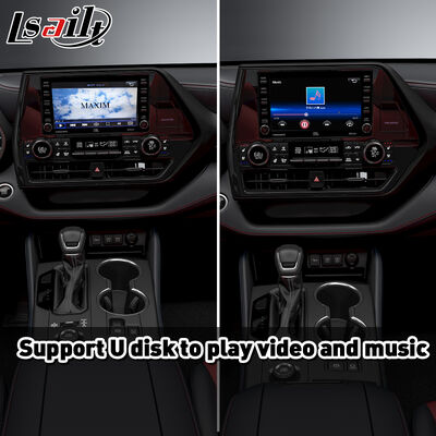 Interface Lsailt sans fil Android Auto Carplay pour Toyota Highlander 2020-Présent