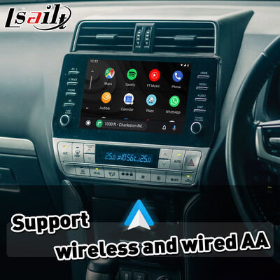 Lsailt Wireless Android Auto Carplay Interface pour le Toyota Land Cruiser Prado 150 de 2020 et actuel