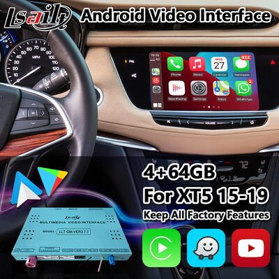 Interface Multimédia Vidéo Lsailt Android pour Système CUE Cadillac XT5 Platinum 2016-2019