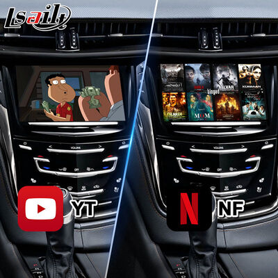 Interface de navigation vidéo GPS Android Lsailt pour système CUE Cadillac CTS 2013-2019 avec Carplay