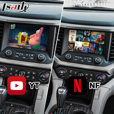 Lsailt Système de navigation GPS Android Interface Carplay pour 2016-2019 Système Intellilink GMC Acadia