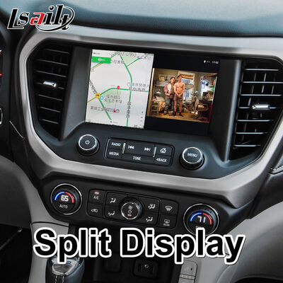 Lsailt Système de navigation GPS Android Interface Carplay pour 2016-2019 Système Intellilink GMC Acadia