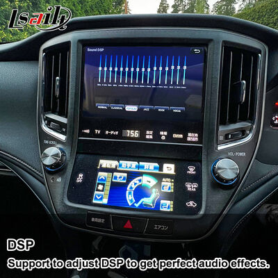 Interface vidéo multimédia Android 13 pour Crown S210 AWS210 GRS210 GWS214 GWS215 Majesta Athlete Royal Saloon Mise à niveau de l'écran d'origine avec CarPlay sans fil