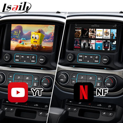 Lsailt Android Auto Carplay Interface multimédia pour le système Mylink de Chevrolet Colorado 2014-2020