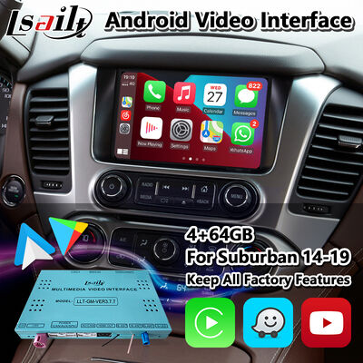 Lsailt Android Auto Carplay Interface multimédia pour 2014-2020 Système de liaison mécanique Chevrolet