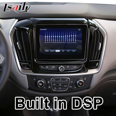 Interface multimédia Android CarPlay pour Chevrolet Traverse avec navigation GPS