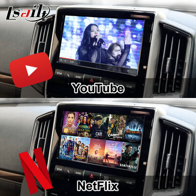Android 13 Interface vidéo multimédia pour Land Cruiser LC200 VXR VX GXL Sahara V8 2013-2021 Mise à niveau de l'écran OEM avec CarPlay sans fil,YouTube