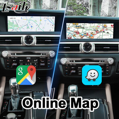 Interface multimédia Android pour voiture pour Lexus GS300h GS200t GS350 GS450h GSF GS L10 2016-2020