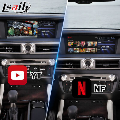 Interface vidéo de voiture Android pour Lexus GS250 GS350 GS450h GS300h GS L10 2012-2015