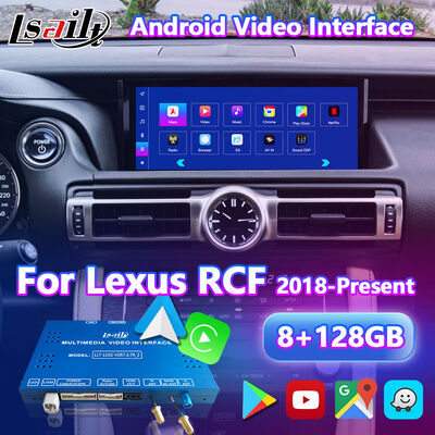 Lsailt Android Carplay Interface vidéo pour 2018 Lexus RC 350 RC300 RCF RC300h RC350
