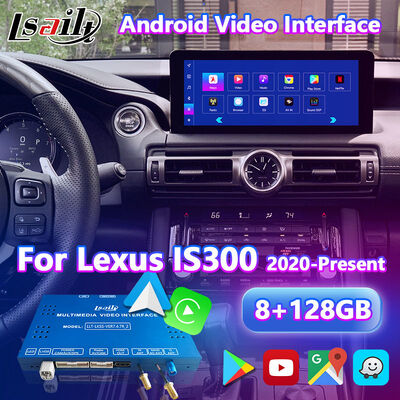 Interface vidéo Lsailt Android Carplay pour Lexus IS 500 IS300 IS350 IS300h IS500 2020-Présent