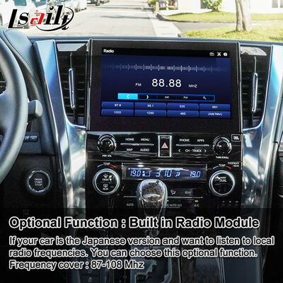 Lsailt Android Carplay Interface vidéo pour 2019 -2023 Toyota Alphard Vellfire JBL Version haute