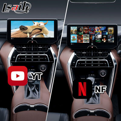 Lsailt Android Carplay Navigation Interface vidéo pour le module de radio de support Toyota Harrier Venza actuel 2020