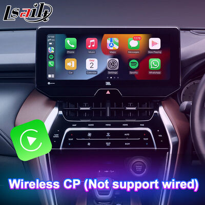 Lsailt Android Carplay Navigation Interface vidéo pour le module de radio de support Toyota Harrier Venza actuel 2020