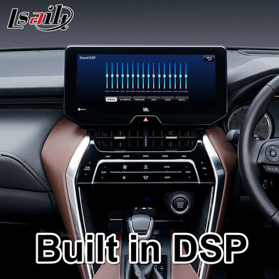 Lsailt Android Carplay Navigation Interface vidéo pour le module de radio de support Toyota Harrier Venza actuel 2020