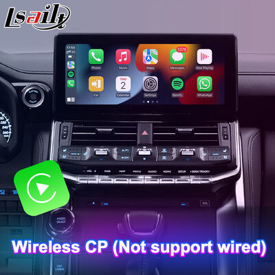 Lsailt Android Navigation Interface de jeu de voiture pour 2021-2024 Toyota Land Cruiser 300 GX-R VX-R GR GR-S Sahara ZX VX LC300