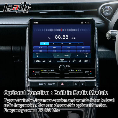 Interface vidéo multimédia Android pour le Lexus LBX 2023
