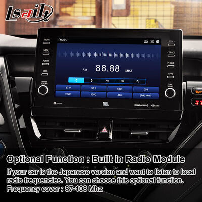 Lsailt Android Carplay Navigation Interface vidéo pour 2021-2024 Toyota Camry Hybrid XSE XLE SL SE XV70