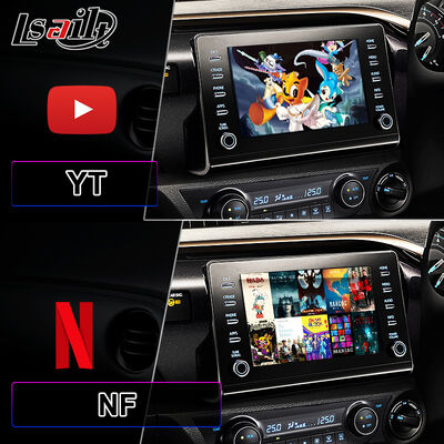 Lsailt Android Navigation Interface vidéo multimédia pour le Toyota Hilux 2019