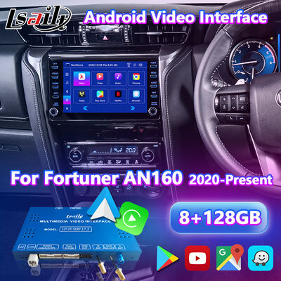 Lsailt Android Carplay Navigation Interface vidéo pour le Toyota Fortuner AN160 de 2020