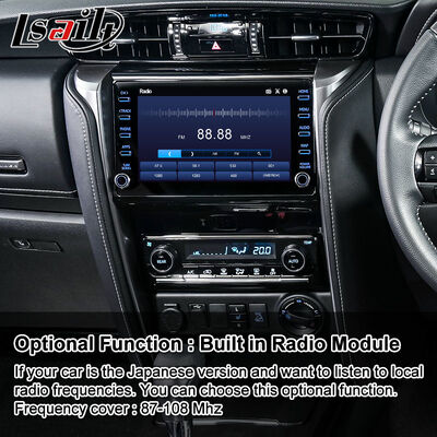 Lsailt Android Carplay Navigation Interface vidéo pour le Toyota Fortuner AN160 de 2020