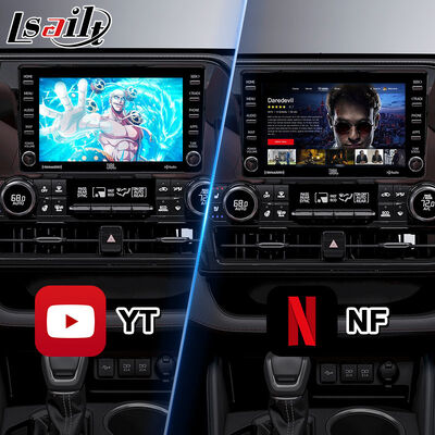 Interface de navigation multimédia CarPlay pour voiture Android Lsailt pour Toyota Highlander 2020-Présent