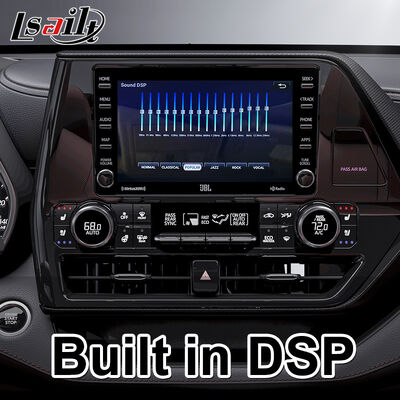 Interface de navigation multimédia CarPlay pour voiture Android Lsailt pour Toyota Highlander 2020-Présent