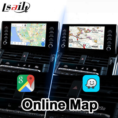 Interface vidéo multimédia de navigation Android pour 2021-2024 Toyota Land Cruiser 300 GX GXL AX LC300