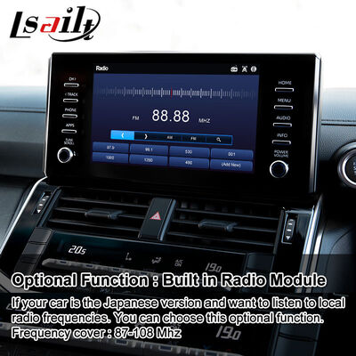 Interface vidéo multimédia de navigation Android pour 2021-2024 Toyota Land Cruiser 300 GX GXL AX LC300