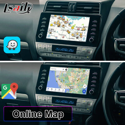 Interface de navigation vidéo Lsailt Android Carplay pour Toyota Land Cruiser Prado 150 (2020-Présent)