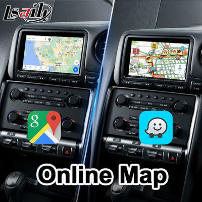 Interface vidéo Android sans fil Lsailt Carplay pour Nissan GT-R R35 JDM GTR 2007-2010
