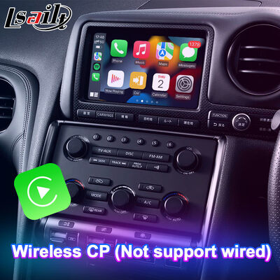 Interface vidéo Android sans fil Lsailt Carplay pour Nissan GT-R R35 JDM GTR 2007-2010