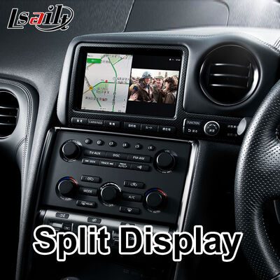 Interface vidéo Android sans fil Lsailt Carplay pour Nissan GT-R R35 JDM GTR 2007-2010