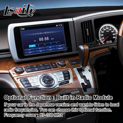 Interface multimédia de navigation Android Lsailt pour Nissan Elgrand E51 série 3 (2007-2010)