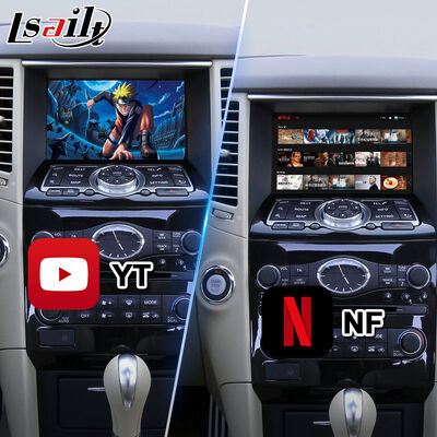 Lsailt Android Navigation Interface de jeu de voiture pour 2008-2013 Infiniti FX FX35 FX50 FX30d FX50S FX37S FX30dS FX37