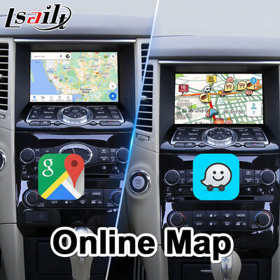 Lsailt Android Navigation Interface de jeu de voiture pour 2008-2013 Infiniti FX FX35 FX50 FX30d FX50S FX37S FX30dS FX37