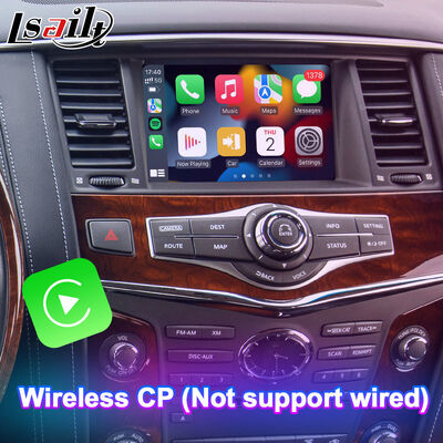 Interface vidéo Lsailt Android Navigation Carplay pour Infiniti QX80 QX56 2010-2017