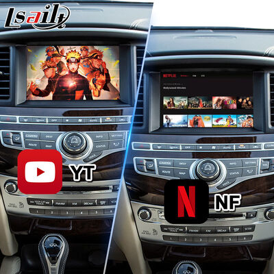 Lsailt Android Navigation Interface de jeu de voiture pour 2011-2016 Infiniti JX35 QX60