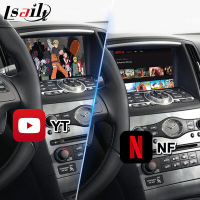 Lsailt Android Boîte de navigation multimédia Interface Carplay pour 2013-2016 Infiniti Q40 Q60 Q60S