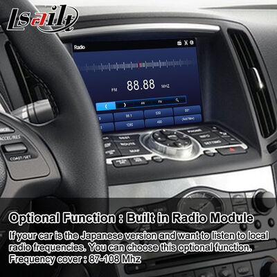 Lsailt Android Boîte de navigation multimédia Interface Carplay pour 2013-2016 Infiniti Q40 Q60 Q60S