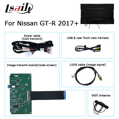 Nissan GT-R R35 2017+ EBA style OEM Carplay Android Auto boîte